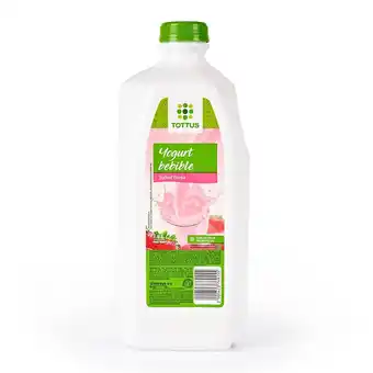 Tottus Yogurt bebible fresa oferta