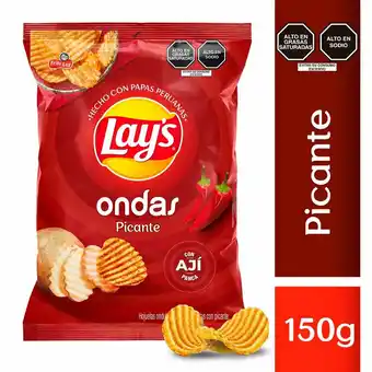 Tottus Lays ondas picante oferta