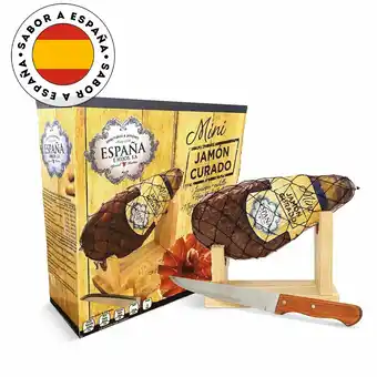 Tottus Combo jamon 1kg + cuchillo { jamonero oferta