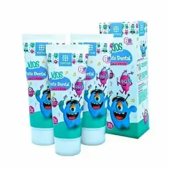 Tottus Combo crema dental kids 6 a más oferta