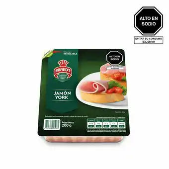 Tottus Jamon york oferta