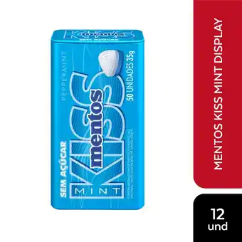 Tottus Caramelos kiss sabor a menta 35gr oferta