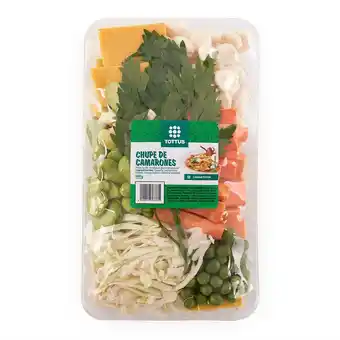 Tottus Chupe de camarones tottus x 500 gr oferta