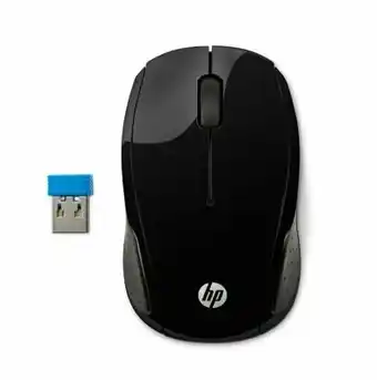 Tottus Mouse inalambrico hp 200, color negro oferta