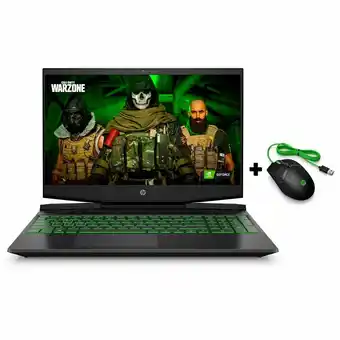 Tottus Laptop hp pavilion gaming 15-dk1021la intel core i5-10300h + mouse hp oferta