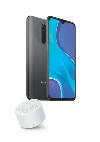 Tottus Xiaomi redmi 9 gris+ compact speaker oferta