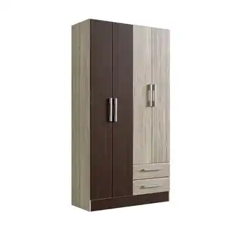 Tottus Ropero 4 puertas 2 cajon rp1420 cast nog oferta