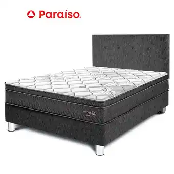 Tottus Dormitorio pocket star 1.5 plazas- charcoal oferta