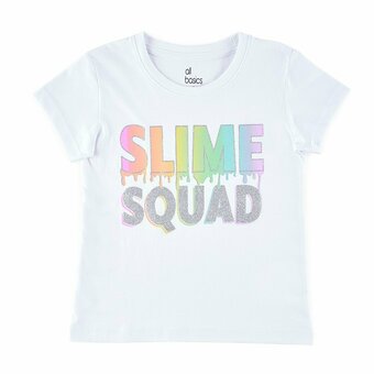 Tottus Polo estampado algodón niña oferta