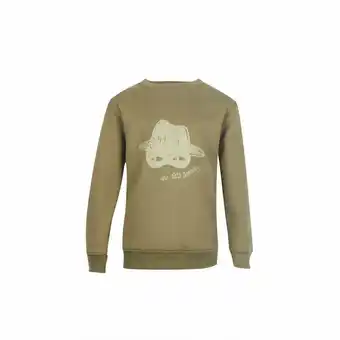 Tottus Polera franela verde olivo oferta