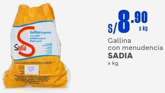 Makro Gallina con menudencia SADIA x kg oferta