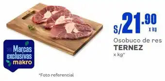 Makro Osobuco de res TERNEZ x kg* oferta