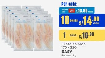 Makro Filete de basa 170 - 220 EASY Bolsa x 1 kg oferta