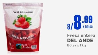 Makro Fresa entera DEL ANDE Bolsa x 1 kg oferta