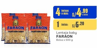 Makro Lenteja baby FARAON Bolsa x 500 g oferta