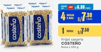Makro Frijol canario COSTEÑO Bolsa x 500 g oferta