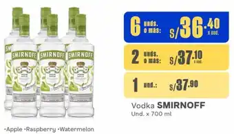 Makro Vodka SMIRNOFF Und. x 700 ml oferta