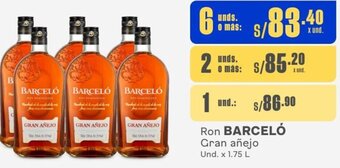 Makro Ron BARCELÓ Gran añejo Und. x 1.75 L oferta