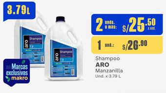 Makro Shampoo ARO Manzanilla Und. x 3.79 L oferta
