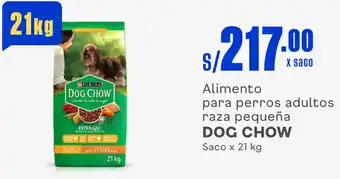 Makro Alimento para perros adultos raza pequeña DOG CHOW Saco x 21 kg oferta