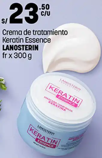 Plaza Vea Crema de tratamiento Keratin Essence LANOSTERIN fr x 300 g oferta