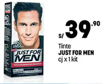 Plaza Vea Tinte JUST FOR MEN cjx 1 kit oferta