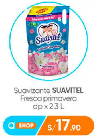 Plaza Vea Suavizante SUAVITEL Fresca primavera dpx 2.3L oferta