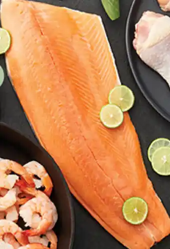 Plaza Vea Filete de salmón fresco x kg oferta