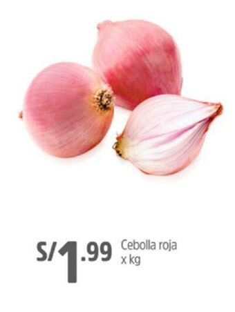 Plaza Vea Cebolla roja oferta