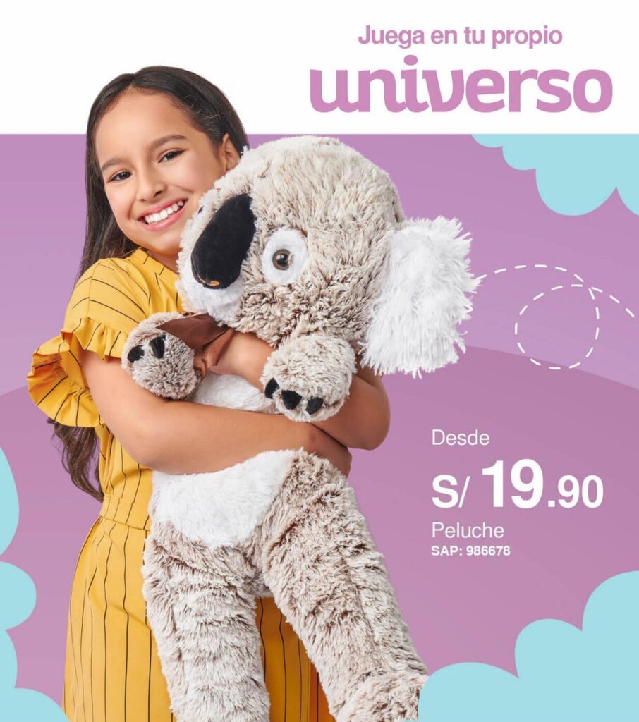 Peluches metro online