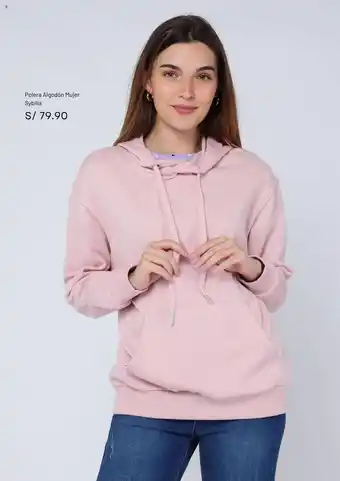 Falabella Polera Algodón Mujer Sybilla oferta