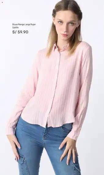 Falabella Blusa Manga Larga Mujer Sybilla oferta
