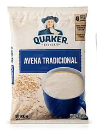 Plaza Vea Avena tradicional original Quaker bl x 900 g oferta