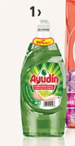 Plaza Vea Lavavajilla líquido Ayudín limón bt x 900 ml oferta