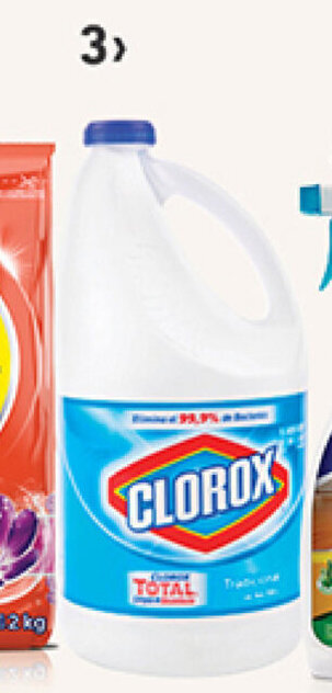 Plaza Vea Lejía Clorox tradicional bt x 2 kg oferta
