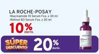 Mifarma LA ROCHE-POSAY -Niacinamide 10 Serum Fco. x 30 ml -Retinol B3 Serum Fco. x 30 ml oferta
