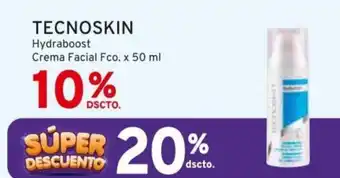 Mifarma TECNOSKIN Hydraboost Crema Facial Fco. x 50 ml oferta