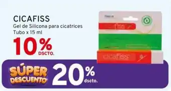 Mifarma CICAFISS Gel de Silicona para cicatrices Tubo x 15 ml oferta