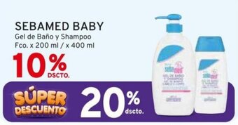 Mifarma SEBAMED BABY Gel de Baño y Shampoo Fco. x 200 ml / x 400 ml oferta