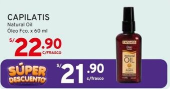 CAPILATIS Natural Oil Óleo Fco. x 60 ml