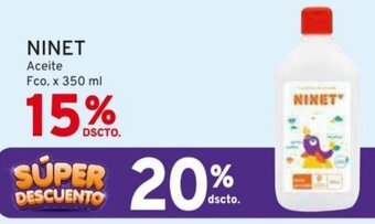 Mifarma NINET Aceite Fco. x 350 ml oferta