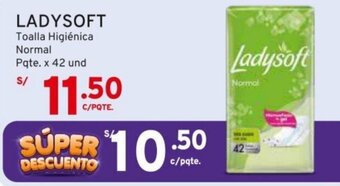 Mifarma LADYSOFT Toalla Higiénica Normal Pqte. x 42 und oferta