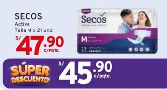Mifarma SECOS Active Talla M x 21 und oferta