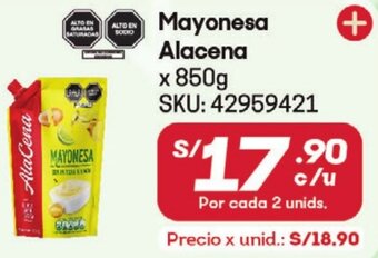 Hiperbodega Precio Uno Mayonesa Alacena X 850G oferta