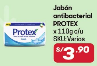 Hiperbodega Precio Uno Jabón antibacterial PROTEX x 110g c/u SKU: Varios oferta
