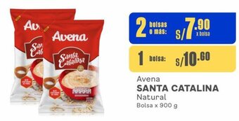 Makro Avena SANTA CATALINA Natural 2Bolsas x 900 g oferta