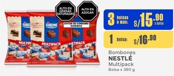 Makro Bombones NESTLÉ Multipack 3Bolsas x 360 g oferta