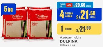 Makro Azúcar rubia DULFINA 4Bolsas x 5 kg oferta