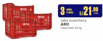 Makro Jaba cosechera ARO Capacidad: 25 kg oferta