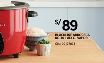 Plaza Vea BLACKLINE ARROCERA RC-10 1 8LT C-VAPOR oferta